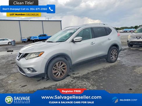Used 2016 Nissan Rogue SL w/ SL Premium Package FWD image 1