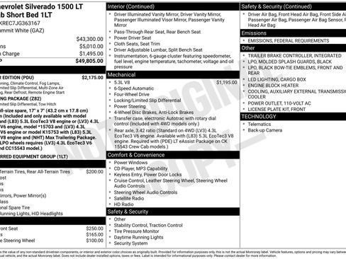 Used 2018 Chevrolet Silverado 1500 LT w/ All Star Edition image 4