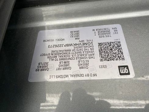 Certified 2023 Chevrolet Traverse LT w/ LPO, Floor Liner Package image 24