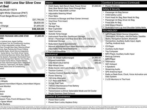 Used 2018 RAM 1500 Lone Star RWD image 5