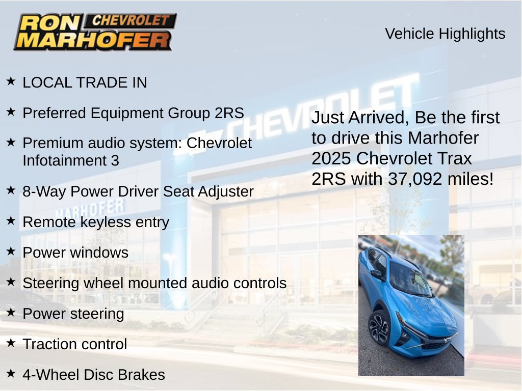 Used 2025 Chevrolet Trax RS FWD image 11