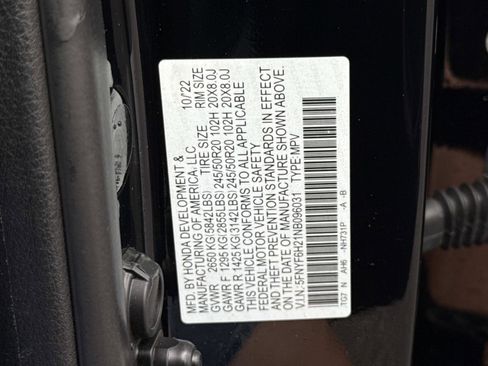 Used 2022 Honda Pilot Special Edition image 30