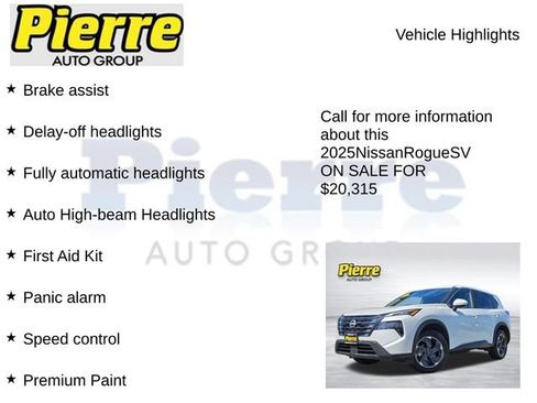 Used 2025 Nissan Rogue SV AWD/4WD image 14