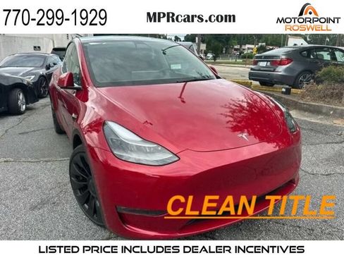 Used 2022 Tesla Model Y Performance AWD/4WD image 1