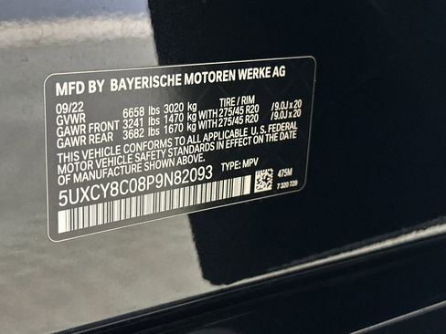 Certified 2023 BMW X6 M50i w/ Parking Assistance Package image 20
