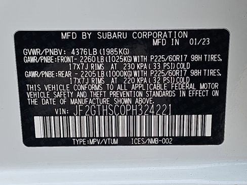 Certified 2023 Subaru Crosstrek 2.5i Sport AWD/4WD image 38