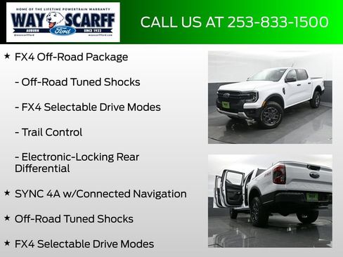New 2025 Ford Ranger XLT w/ FX4 Off-Road Package image 18
