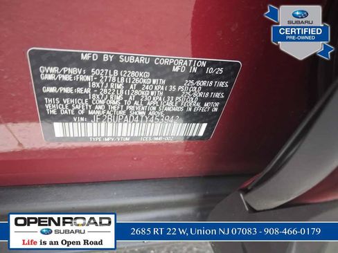 Used 2026 Subaru Outback Premium AWD/4WD image 25