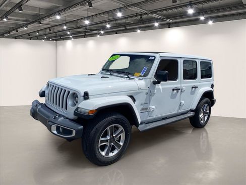 Used 2023 Jeep Wrangler Unlimited Sahara w/ LED Lighting Group AWD/4WD image 3