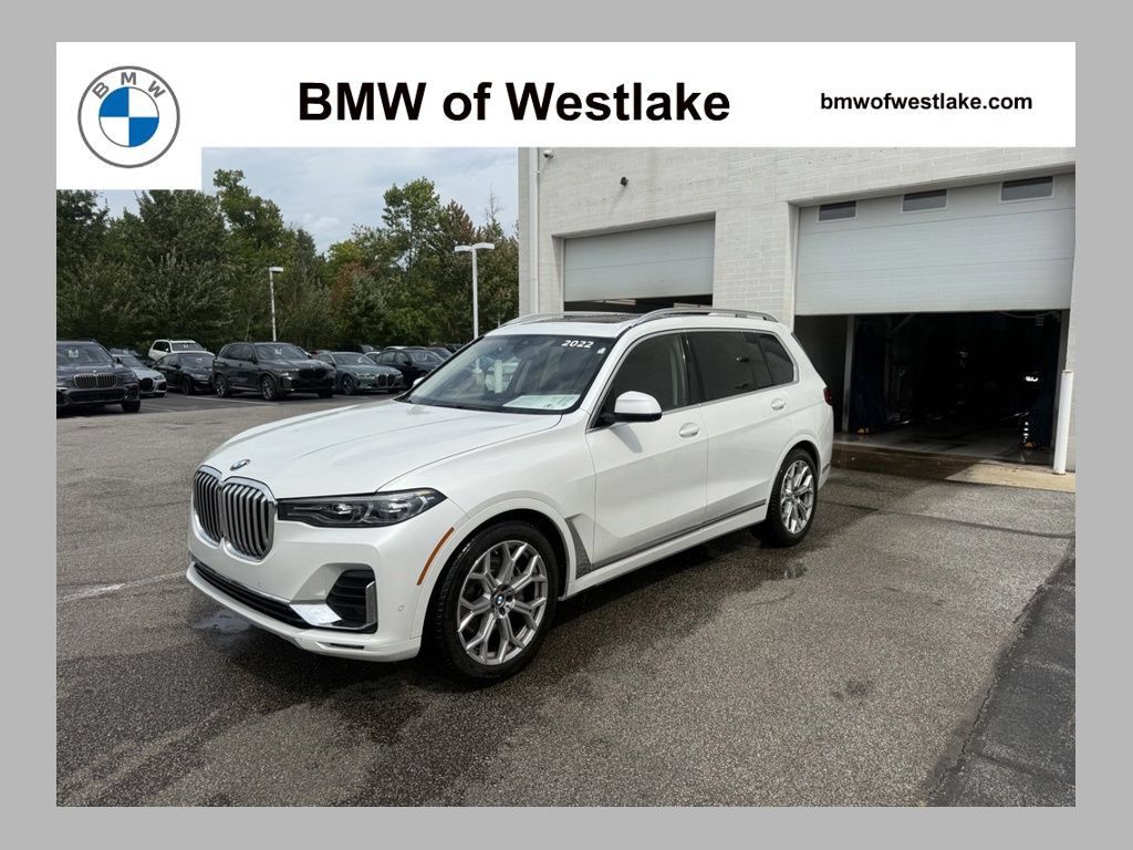 Used 2022 BMW X7 xDrive40i w/ Premium Package AWD/4WD image 1