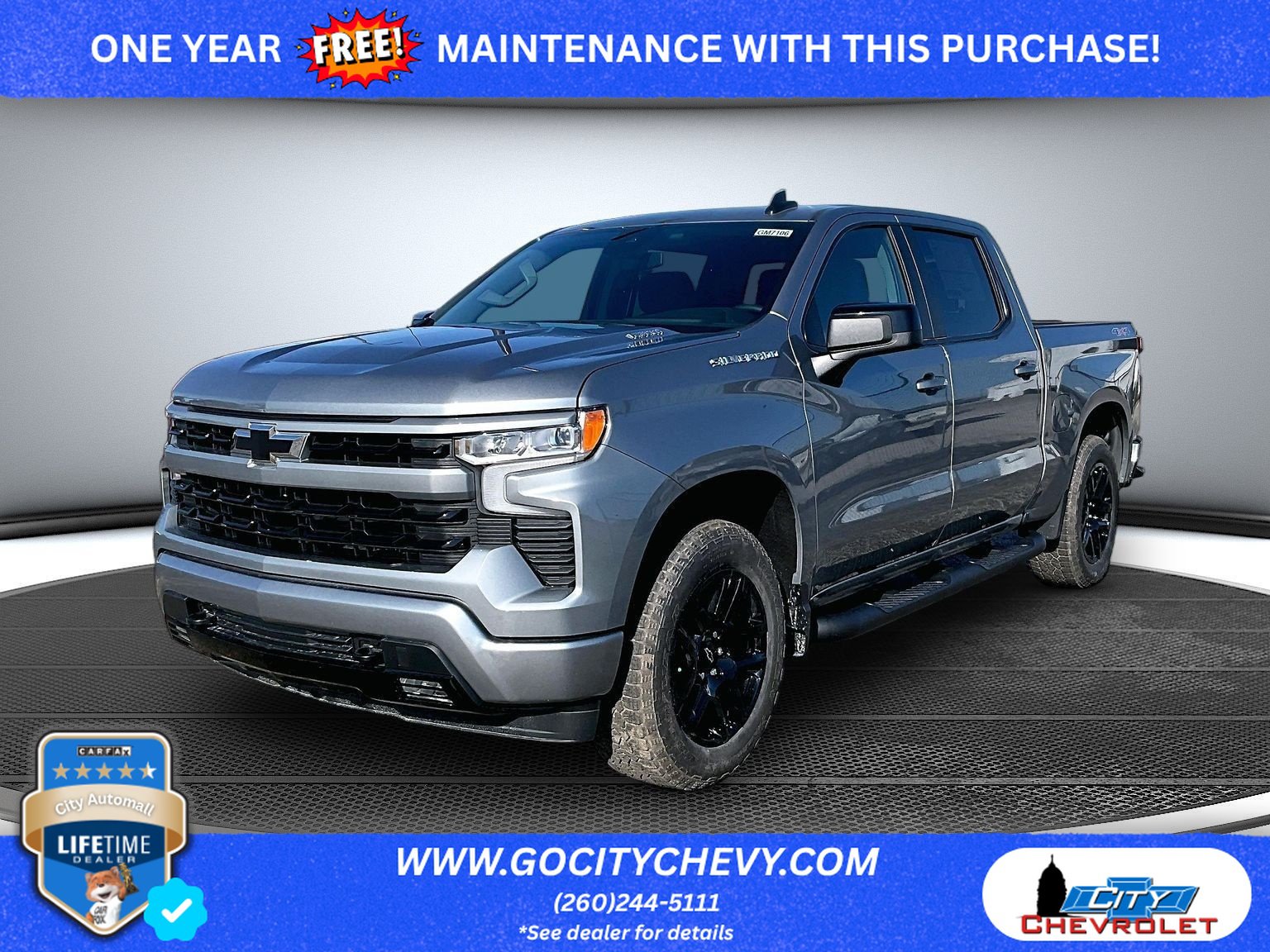New 2026 Chevrolet Silverado 1500 RST w/ RST Select Package AWD/4WD image 1
