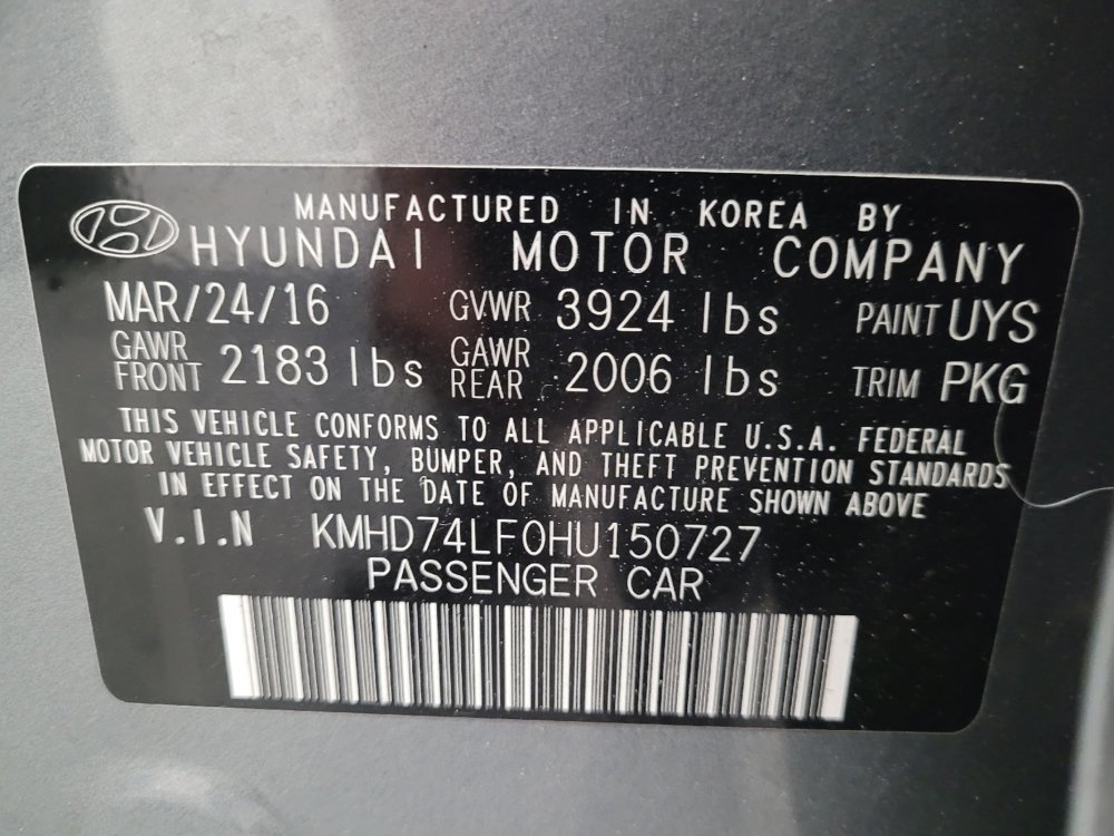 Used 2017 Hyundai Elantra SE w/ Cargo Package FWD image 33