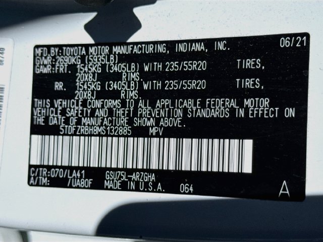 Used 2021 Toyota Highlander Platinum AWD/4WD image 35