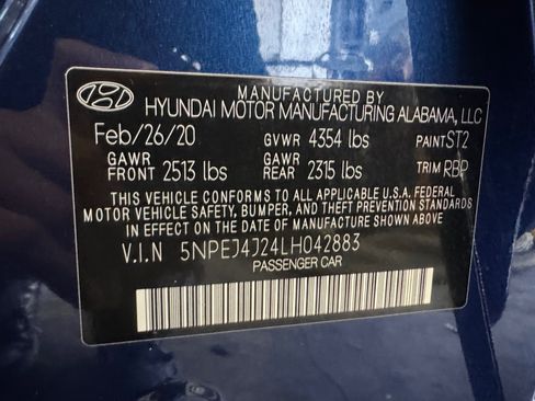 Used 2020 Hyundai Sonata SEL Plus w/ Tech Package FWD image 18