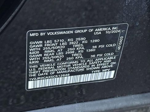 Used 2025 Volkswagen Atlas SE image 10