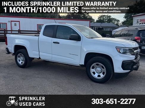 Used 2021 Chevrolet Colorado W/T w/ WT Convenience Package RWD image 1