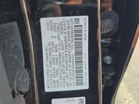 Certified 2025 Honda Civic Sport image 29