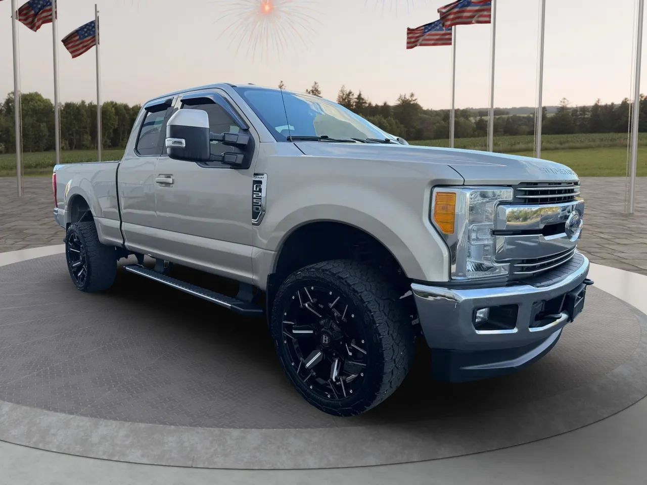 Used 2017 Ford F250 Lariat w/ Lariat Value Package AWD/4WD image 13