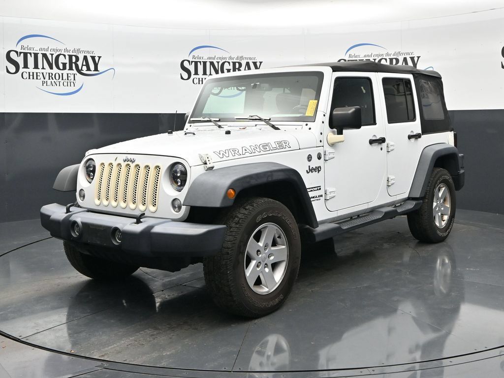 Used 2017 Jeep Wrangler Unlimited Sport w/ Quick Order Package 24S AWD/4WD image 3