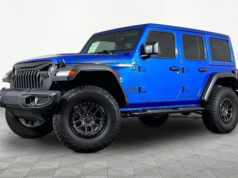 Used 2022 Jeep Wrangler Unlimited Sport w/ Xtreme Recon 35" Tire Package AWD/4WD image 1