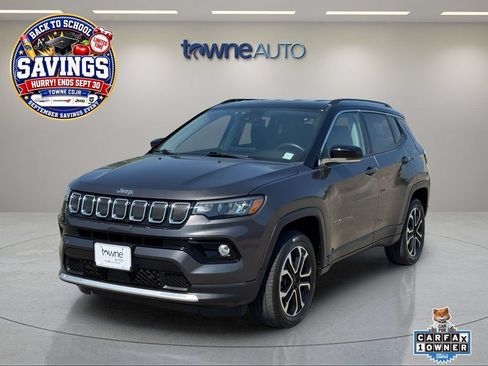 Used 2022 Jeep Compass Limited AWD/4WD image 1