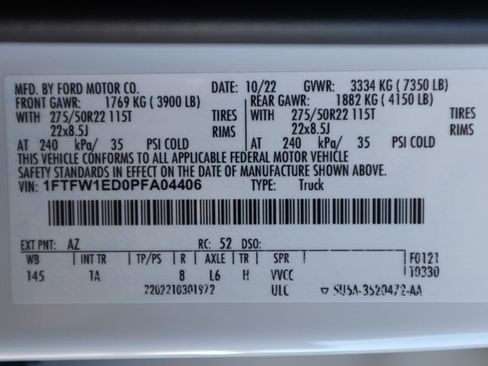 Used 2023 Ford F150 Limited image 42