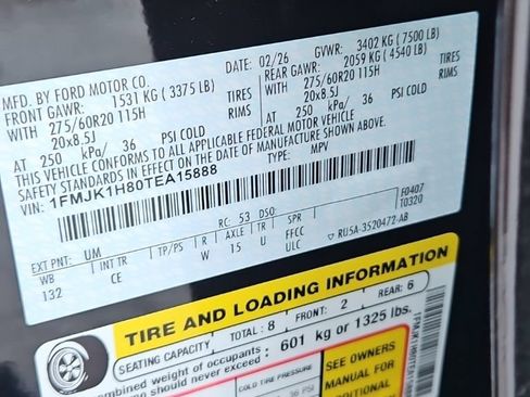 Used 2026 Ford Expedition Max Active RWD image 33