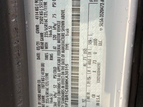 Used 2021 Ford Transit 250 Medium Roof image 19