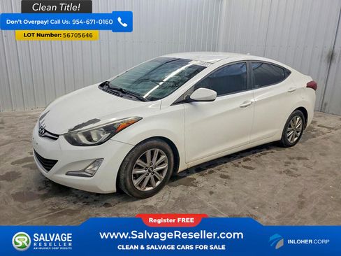 Used 2014 Hyundai Elantra SE w/ Option Group 02 FWD image 1