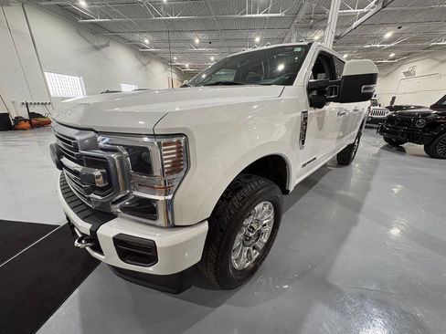 Used 2022 Ford F350 Limited w/ Snow Plow Prep Package image 3