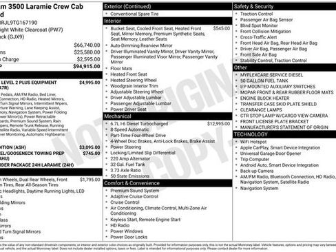 New 2026 RAM 3500 Laramie image 25