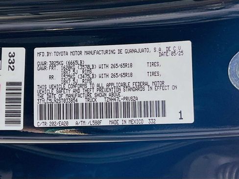 New 2025 Toyota Tacoma TRD Sport image 20