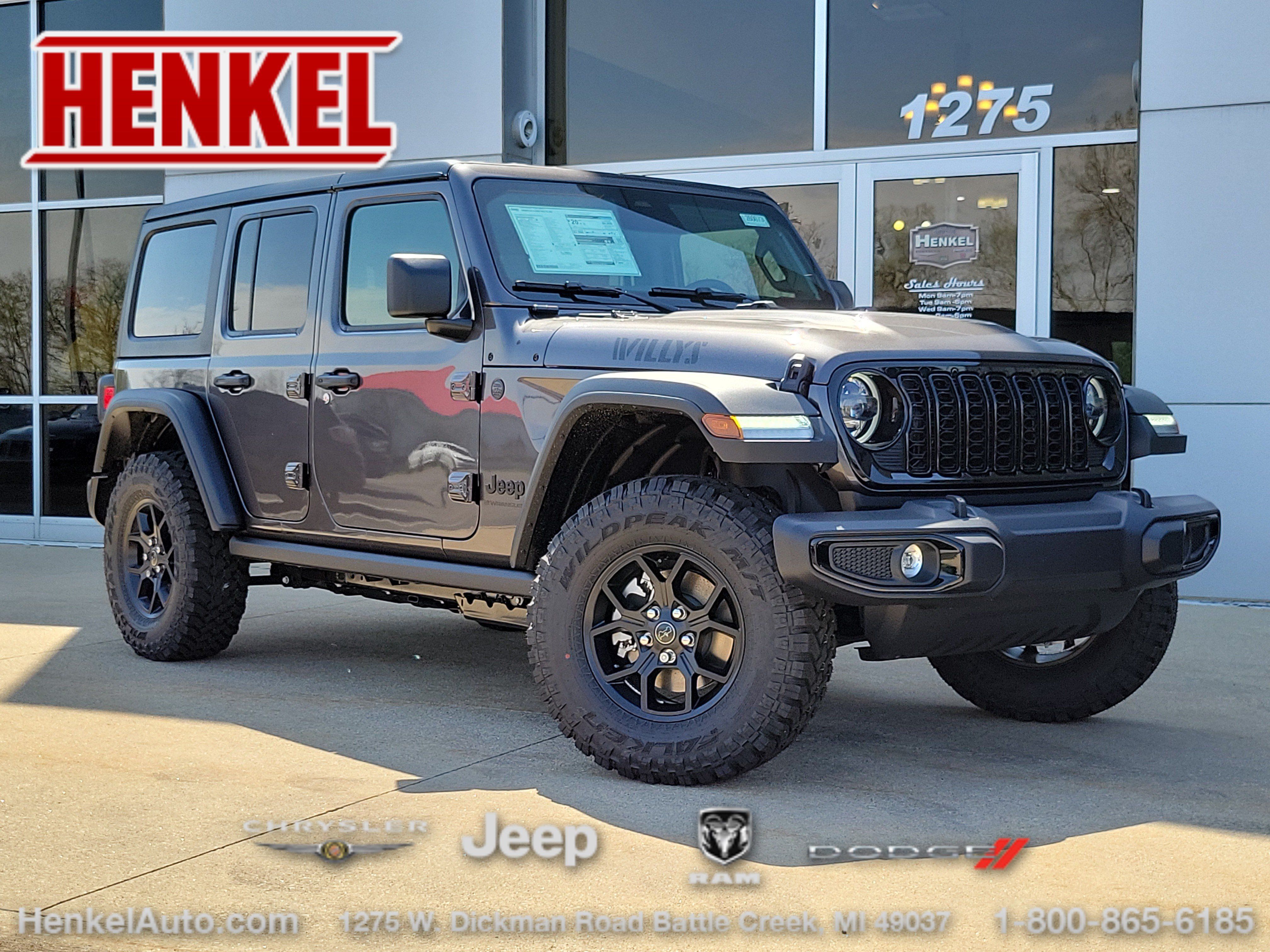 New 2026 Jeep Wrangler Unlimited Sport AWD/4WD image 1