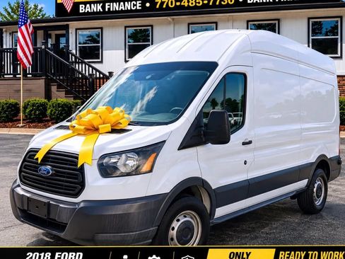 Used 2018 Ford Transit 350 148 High Roof RWD image 1