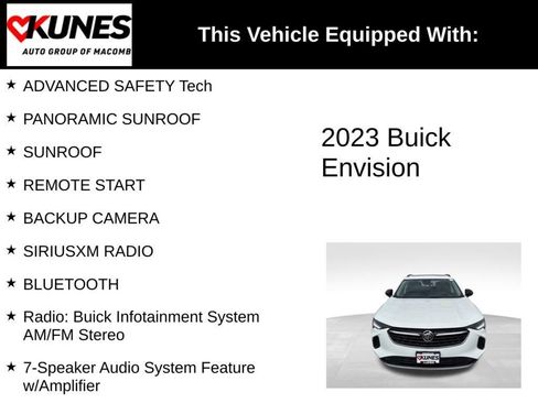 Used 2023 Buick Envision Essence w/ Sport Touring Package AWD/4WD image 4