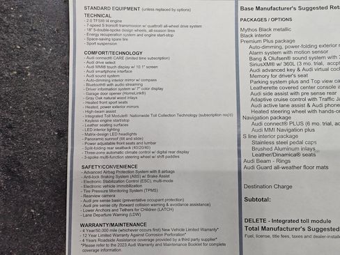 Used 2023 Audi A5 2.0T Premium Plus w/ Premium Plus image 37