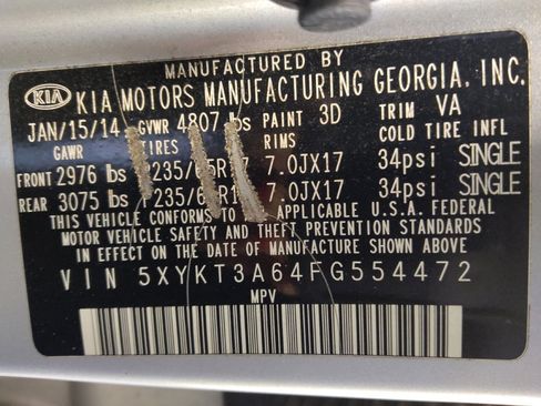 Used 2015 Kia Sorento LX image 33