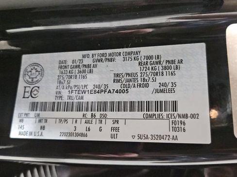 Used 2023 Ford F150 Tremor w/ Equipment Group 402A High AWD/4WD image 41