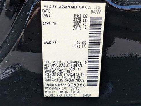 Used 2022 Nissan Altima 2.5 SV image 22