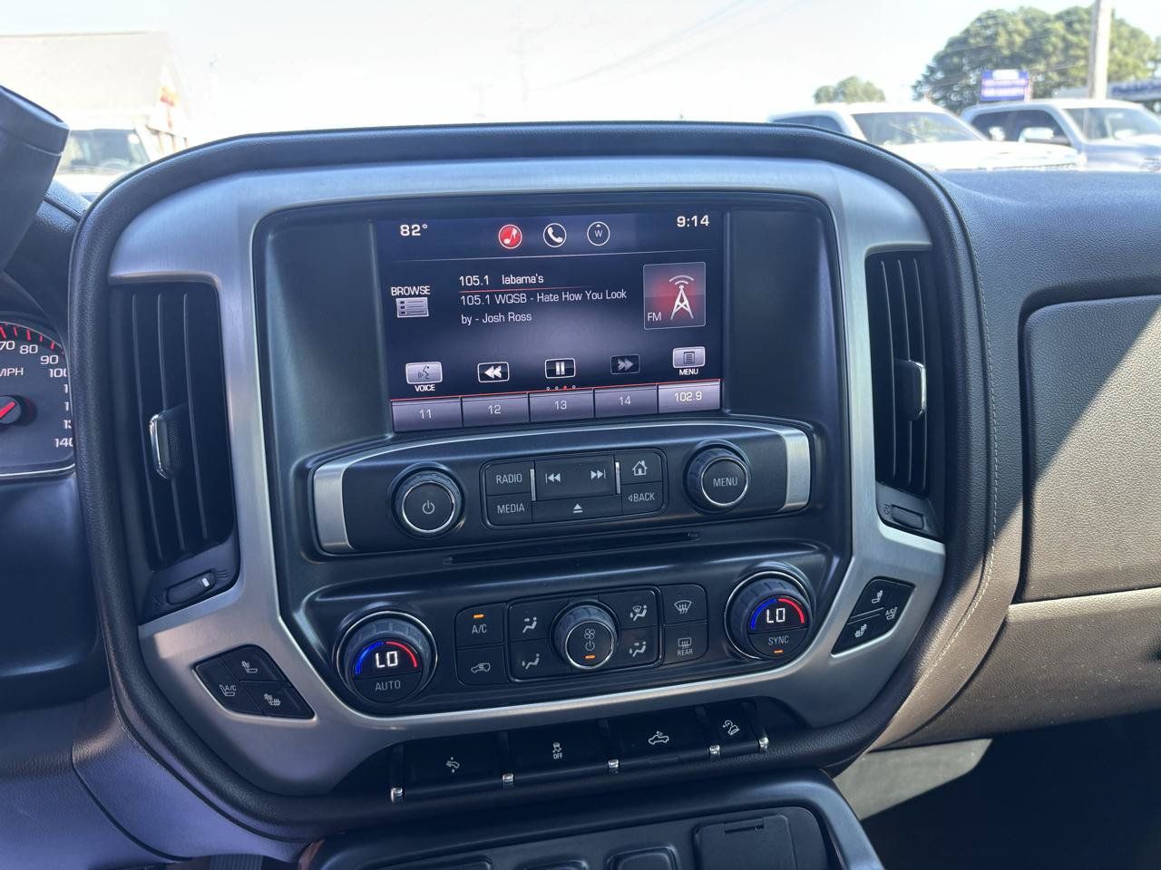 Used 2015 GMC Sierra 1500 SLT w/ SLT Crew Cab Value Package AWD/4WD image 16