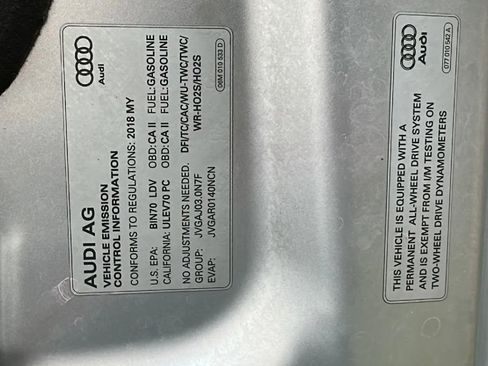 Used 2018 Audi SQ5 Prestige w/ Prestige Package AWD/4WD image 11