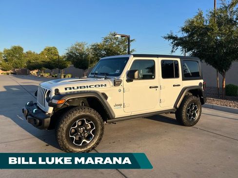 Used 2022 Jeep Wrangler Unlimited Rubicon 4xe w/ Steel Bumper Group AWD/4WD image 1