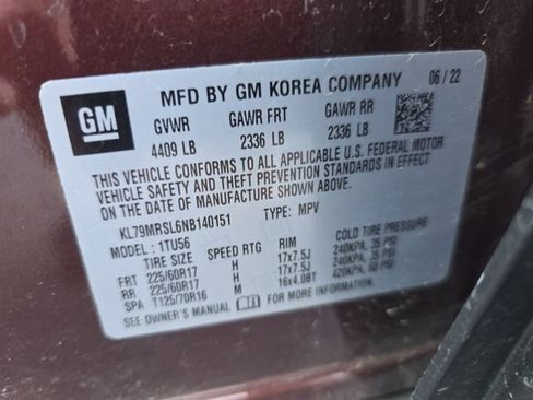 Used 2022 Chevrolet TrailBlazer LT w/ Convenience Package image 27