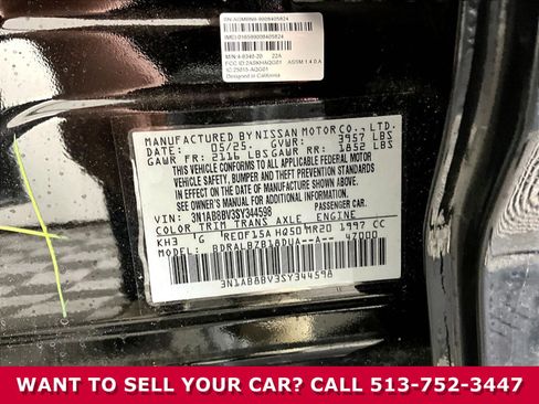 Certified 2025 Nissan Sentra S FWD image 17