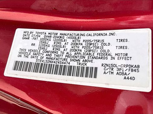 Used 2004 Toyota Tacoma 2WD Xtracab image 30