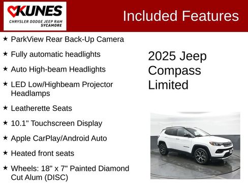 Used 2025 Jeep Compass Limited image 4