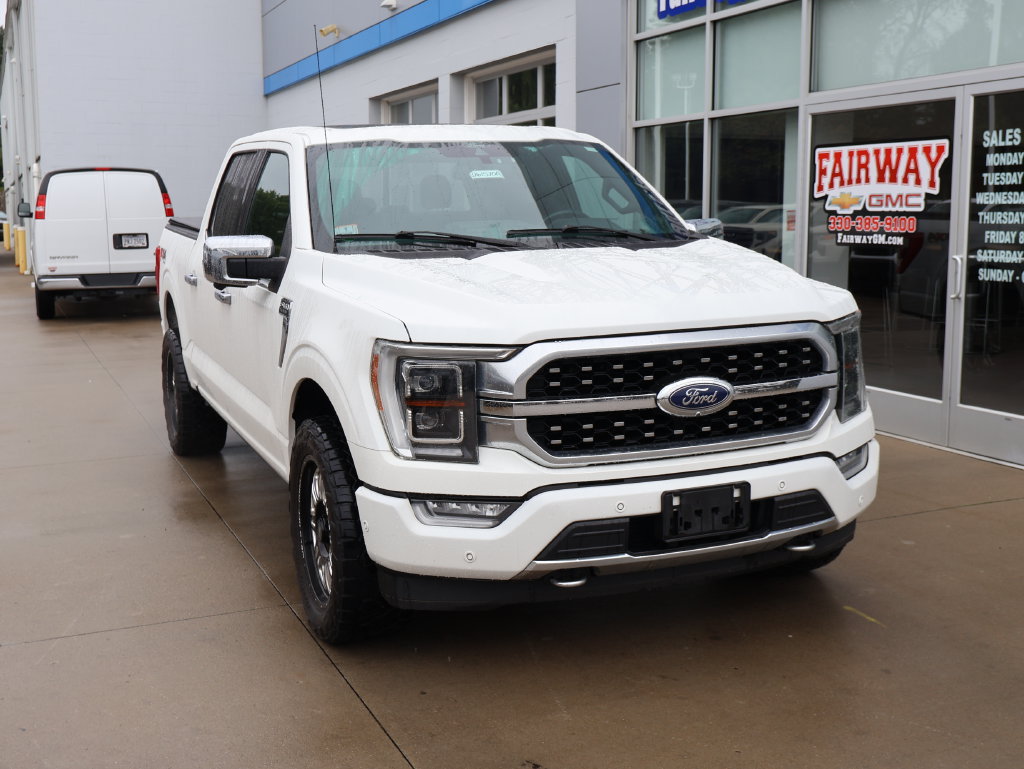 Used 2021 Ford F150 Platinum w/ Equipment Group 701A High AWD/4WD image 2