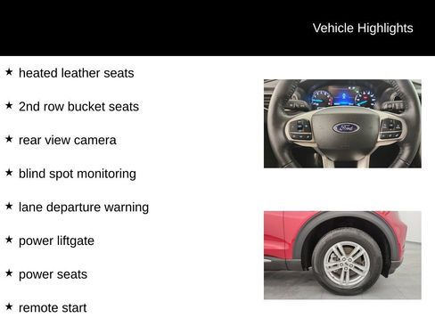 Used 2022 Ford Explorer XLT w/ Equipment Group 202A AWD/4WD image 10