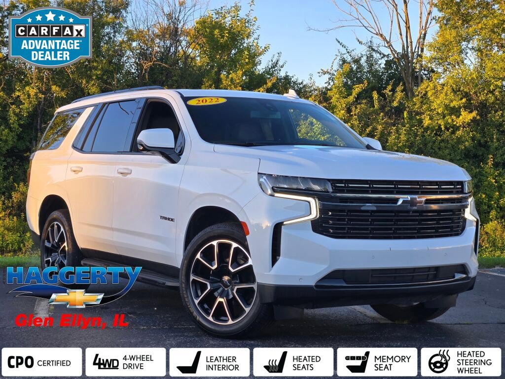 Certified 2022 Chevrolet Tahoe RST w/ Luxury Package AWD/4WD image 1