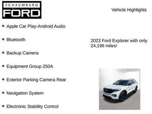 Used 2023 Ford Explorer ST-Line AWD/4WD image 8
